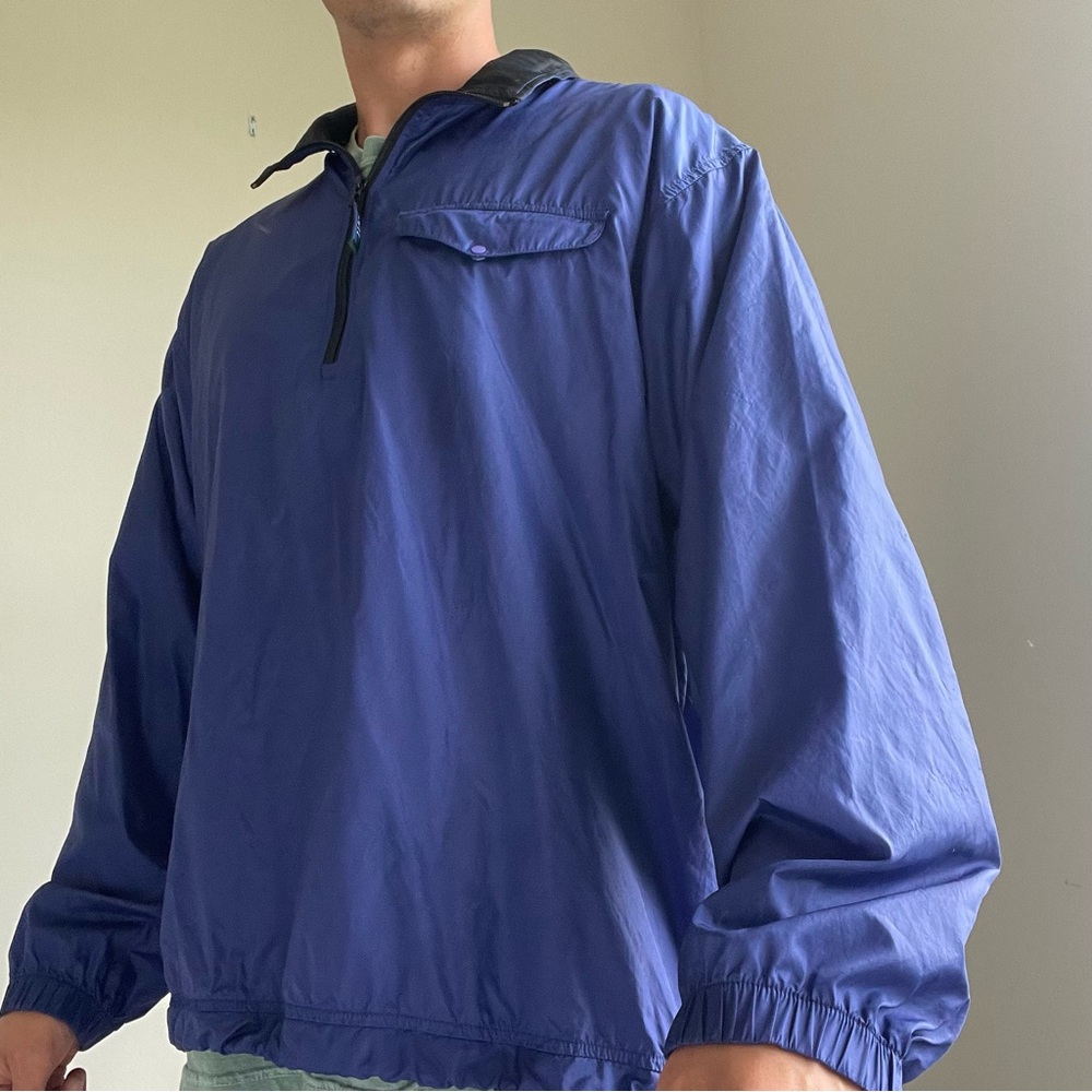 L.L.Bean Purple Windbreaker - Picture 9 of 10